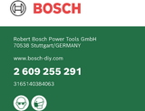 Bosch accessoires forstnerboor | din 7483 g | 40x90 mm - 2609255291