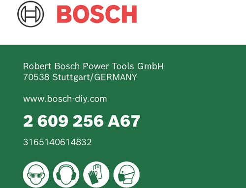Bosch accessoires 2609256a67 | 10-delige | schuurbladset voor multischuurmachines - 2609256a67
