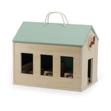 Trixie houten school met accessoires