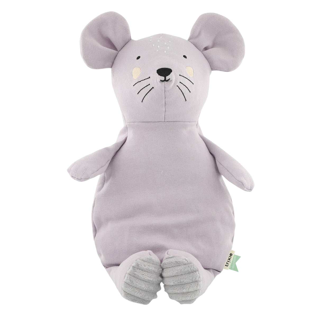 Trixie knuffel pluche groot - mrs. mouse