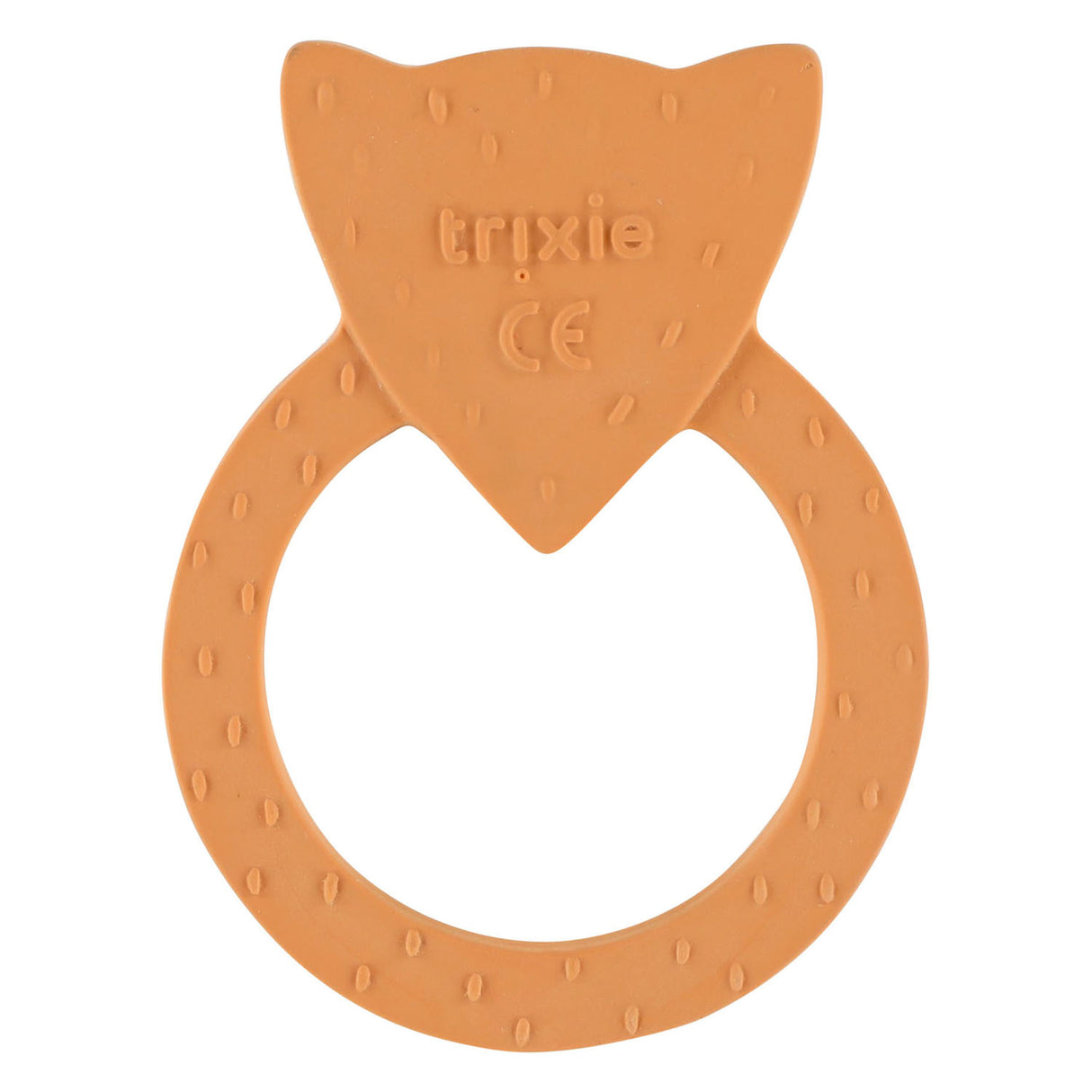 Trixie Natuurlijk Rubber Ronde Bijtring Mr. Fox