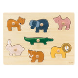 Trixie houten noppenpuzzel dieren, 7st.