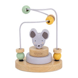 Trixie houten motoriekspiraal - mrs. mouse