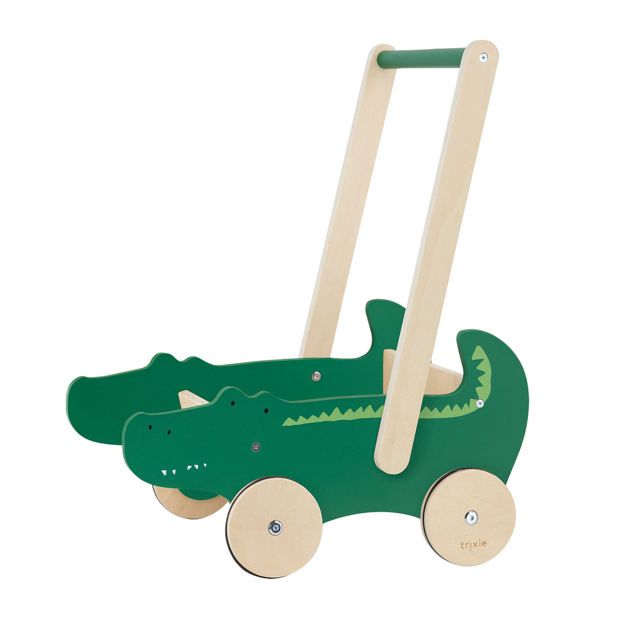 Trixie houten loopwagen - mr. crocodile