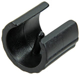 Mack 1047776 - buisdop kunststof zwart ø 25 mm 4 st pcs | 6 stuks