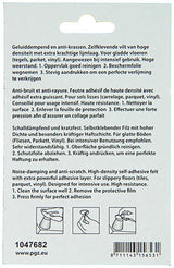 Mack 1047682 - viltpastille zelfklevend bruin ø 25 mm 12 st pcs | 12 stuks