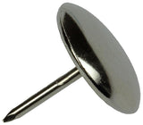 Mack 1047786 - 8st stoelglijder met nagel metaal 23mm | 6 stuks
