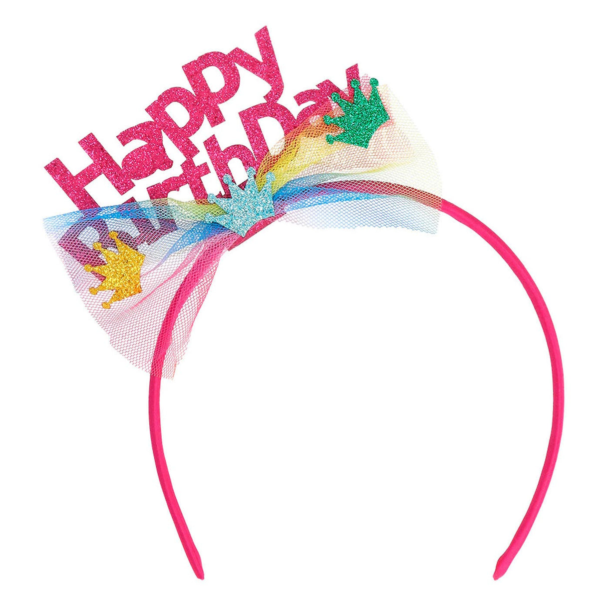 Boland verkleedset fee roze happy birthday