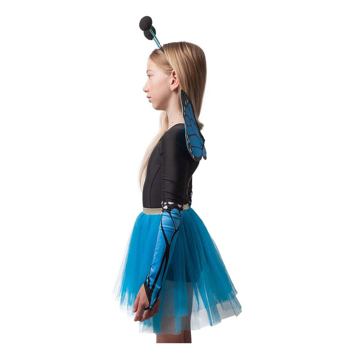 Boland verkleedset vlinder blauw