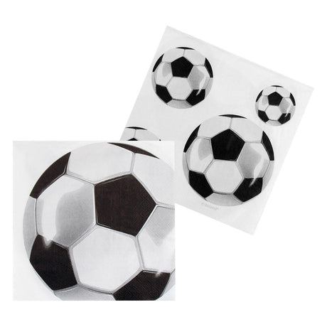 Boland servetten voetbal, 20st.