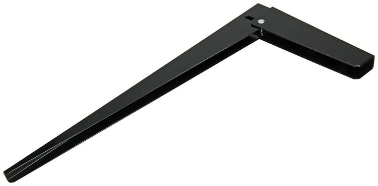 1059332 - plooibare konzool 400x160 mm zwart | 12 stuks