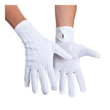 Boland handschoenen met drukknop wit xl