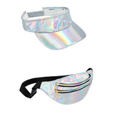 Boland accessoiresset holo festival zilver