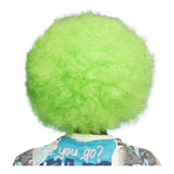 Boland pruik sugar neon groen