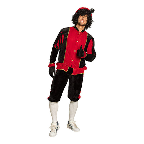 Boland volwassenenkostuum piet rood - xxl