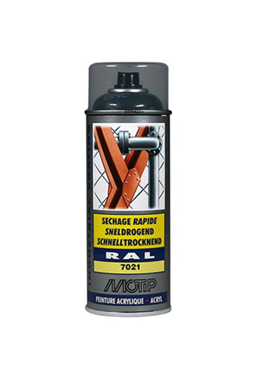 Motip 1051727 - ind. ral 7021 zwart grijs spuitbus 400 ml | 1 stuks