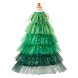 Great pretenders kerstboomjurk met haarband - 5-6 jaar