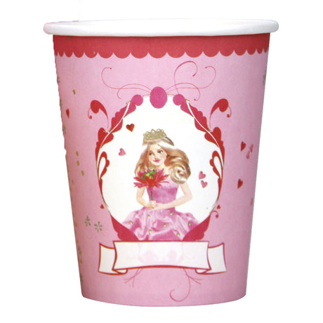 Haza witbaard bekers prinses, 8st.
