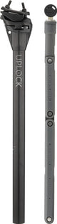 Uplock seatpost with folding lock