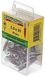 Rotadrill 1039947 - universeelschroef vktx vz 5.0x30mm (45) | 6 stuks