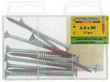 Rotadrill 1039956 - universeelschroef vktx vz 6.0x90mm (11) | 6 stuks