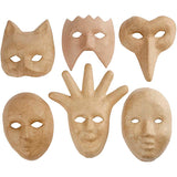 Https: www.cchobby.nl maskers-h-12-21-cm-6-stuk-1-doos