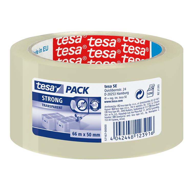 Tesa 1001681 - v.tape 66x50 eco trspbulk | 6 stuks