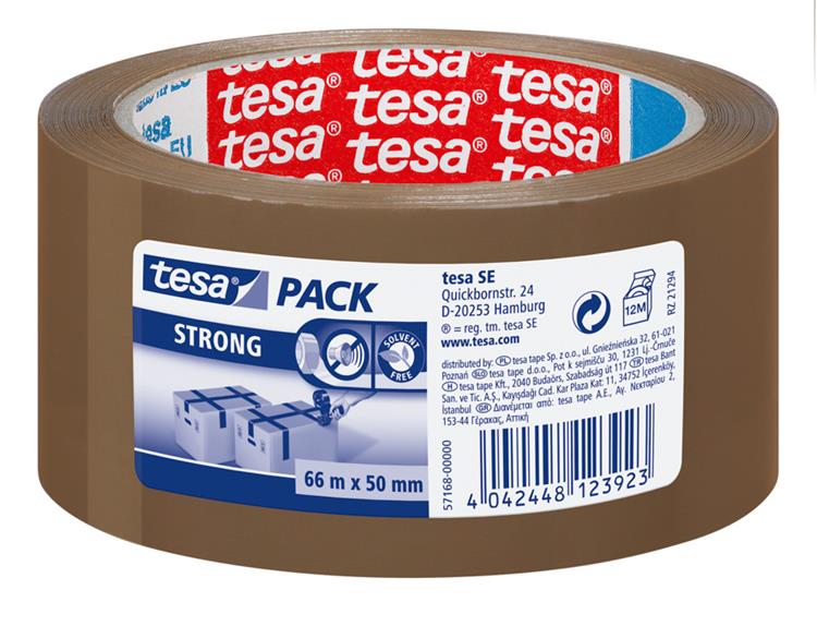 Tesa verpakkingstape br 57168 - 66 m x 50 mm