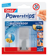 Tesa 1005372 - powerstr wp haak rvs | 6 stuks