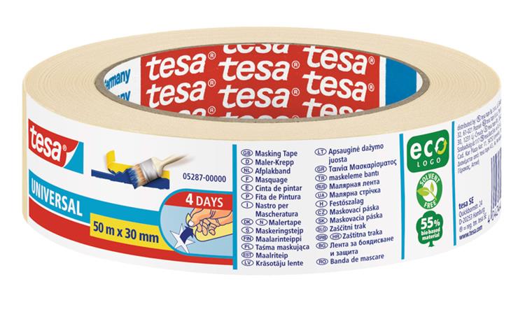 Tesa 1004684 - afplakband univ.50mx30mm | 6 stuks