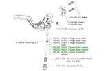 Magura hs33 r 4-finger brake lever