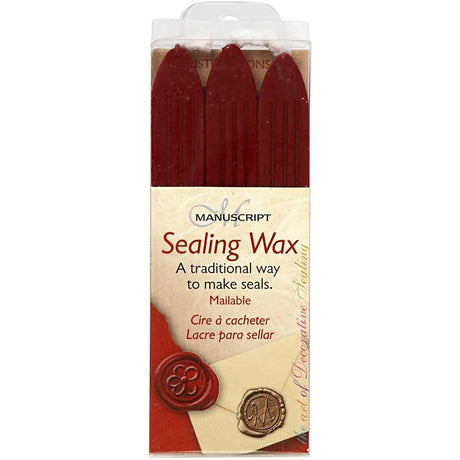 Creativ company https: www.cchobby.nl zegel-was-l-10-cm-rood-3-stuk-1-doos