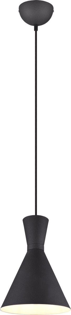 Rl live your light reality enzo - hanglamp - zwart mat - excl. 1x e27 28w
