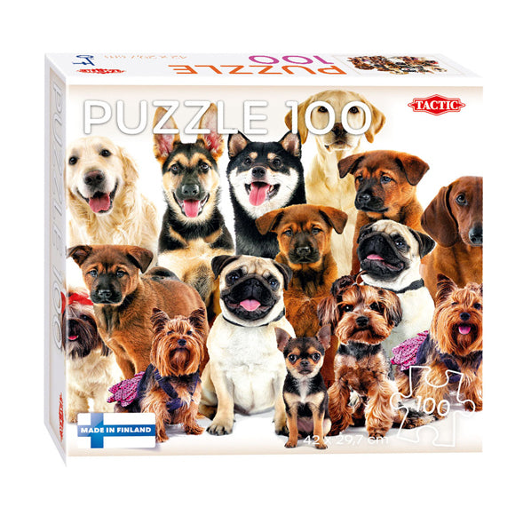 Tactic legpuzzel group of cute dogs, 100st.