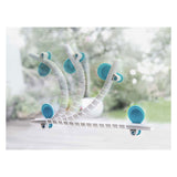 Kosmos gecko run – knikkerbaan - starter set - marble run - verticale knikkerbaan met kleefpads voor gladde oppervlakken