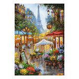 Castorland spring flowers paris – puzzel – 1.000 stukjes – satijnen afwerking – perfecte pasvorm – europese kwaliteit