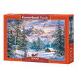 Selecta castorland legpuzzel mountain christmas, 1000st.
