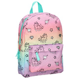 Milky kiss regenboog en eenhoorns rugzak