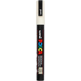 Uni posca https: www.cchobby.nl posca-marker-afm-pc-3m-lijndikte-0-9-1-3-mm-fijn-ivoor-1-stuk