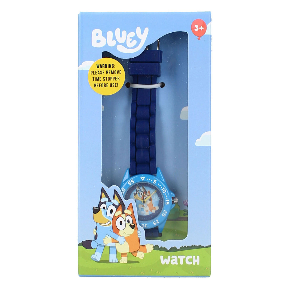 Vadobag horloge bluey kids time