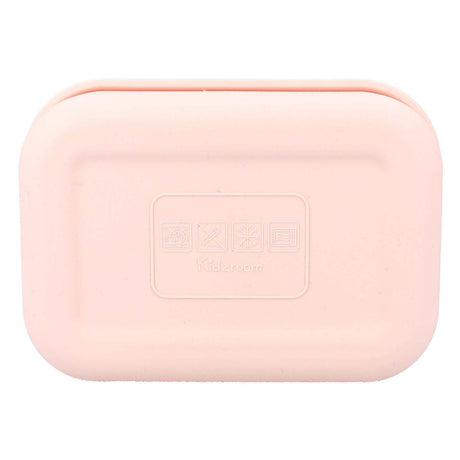 Kidzroom magical meadows lunchbox - 1.2 l - 6 x 17 x 12 cm - roze - hartjes