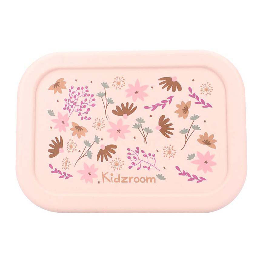 Kidzroom enchanted memories lunchbox - roze - bloemen