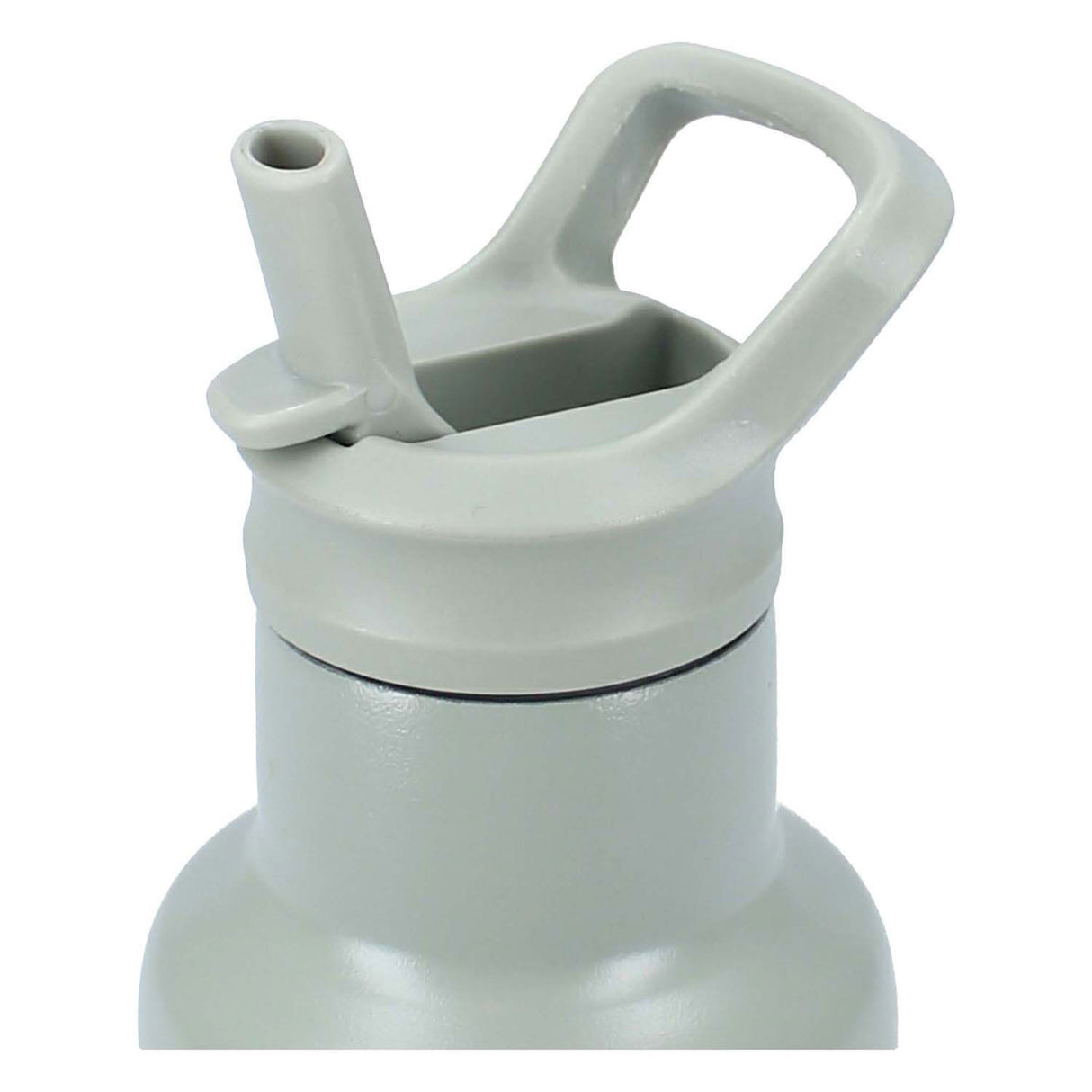 Kidzroom small talk - schoolbeker en drinkfles - 350ml - stainless steel - dino's - groen