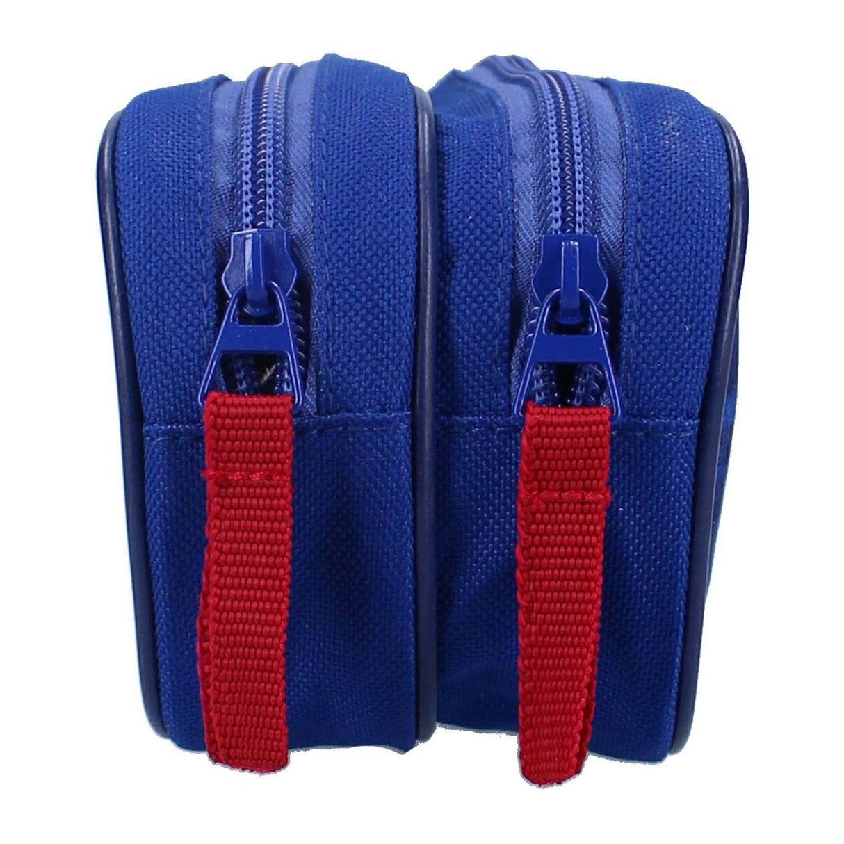Vadobag sonic etui blauw met 2 vakken - sonic schoolspullen.