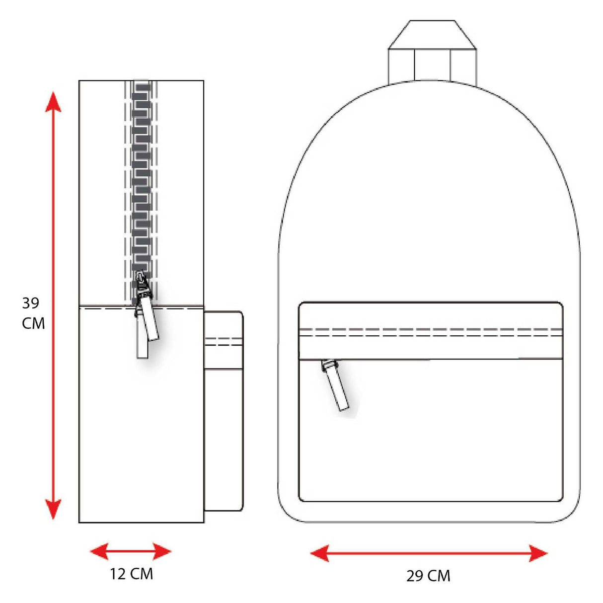 Vadobag stitch rugzak unbearably cool