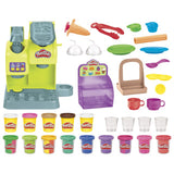 Hasbro play-doh regenboog shimmer cafe speelset - creatief speelgoed.