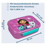 Undercover gabby's dollhouse lunchbox | 4 stuks