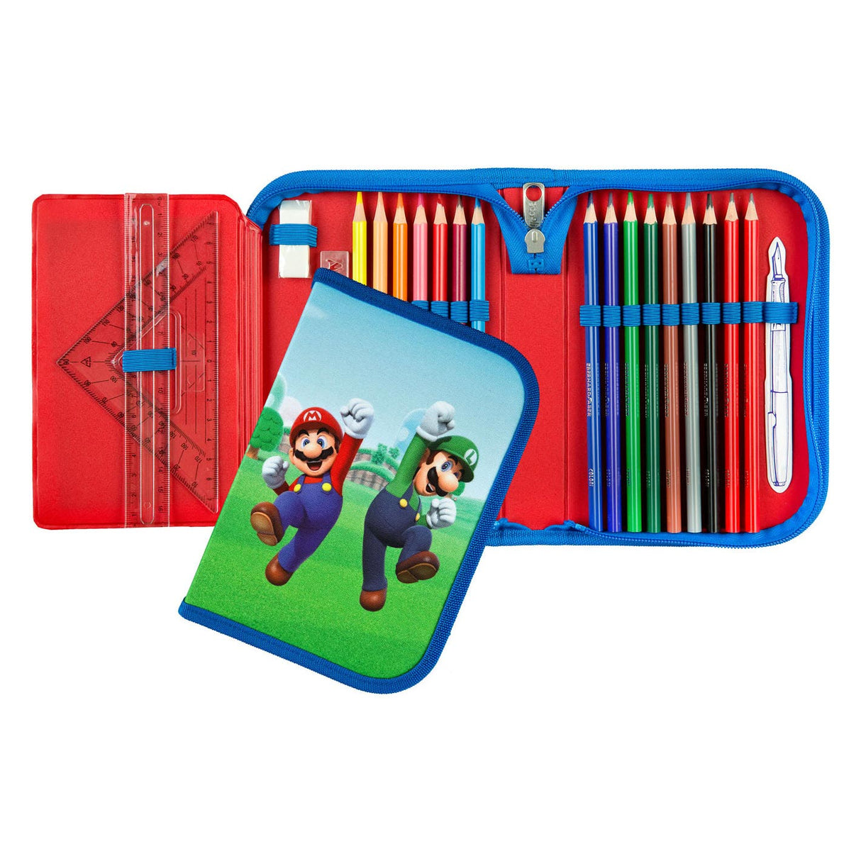 Undercover Super Mario Gevuld etui