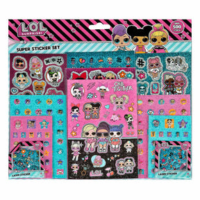 L.o.l. l.o.l surprise! super stickerset, 500st.