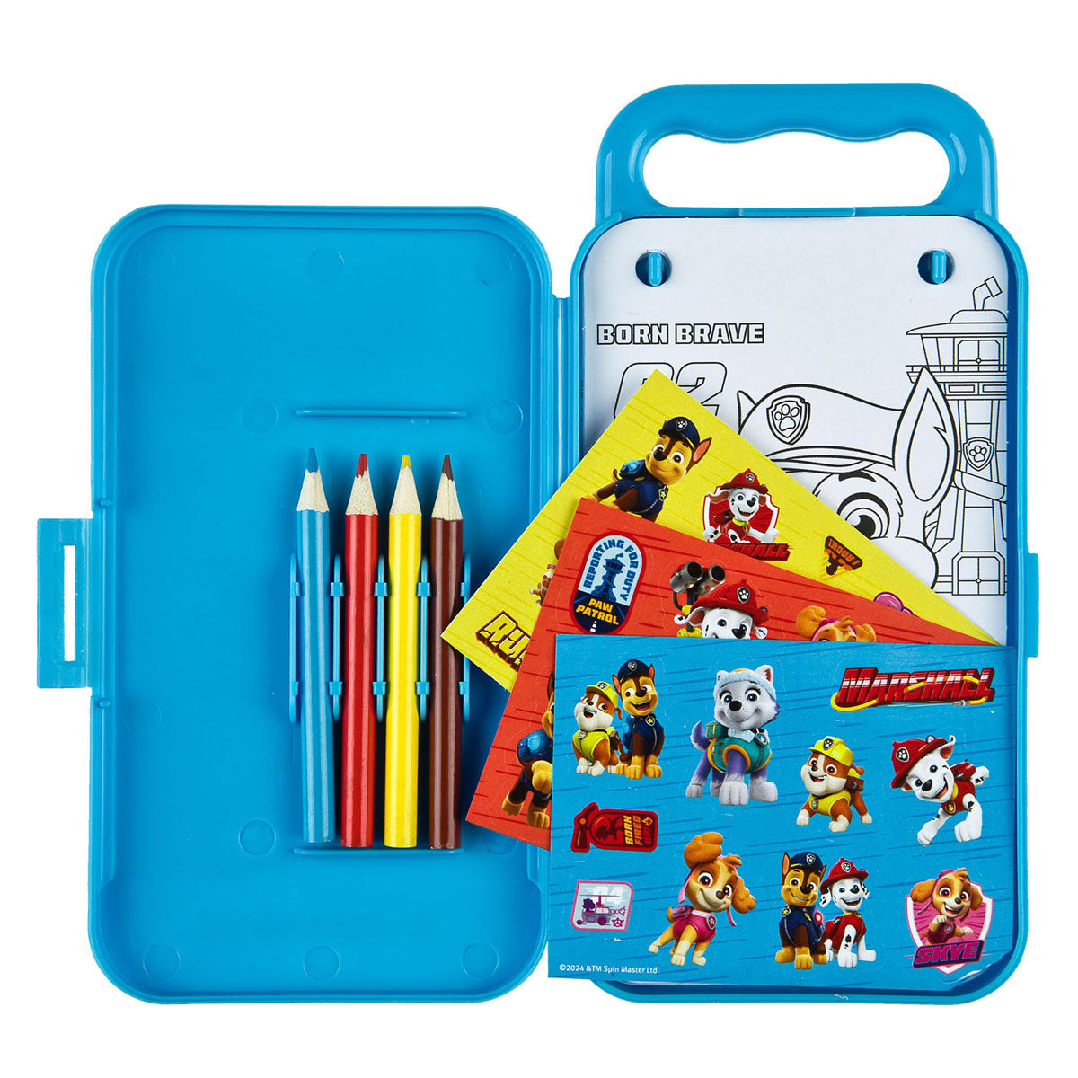 Paw-patrol reis kleurset paw patrol